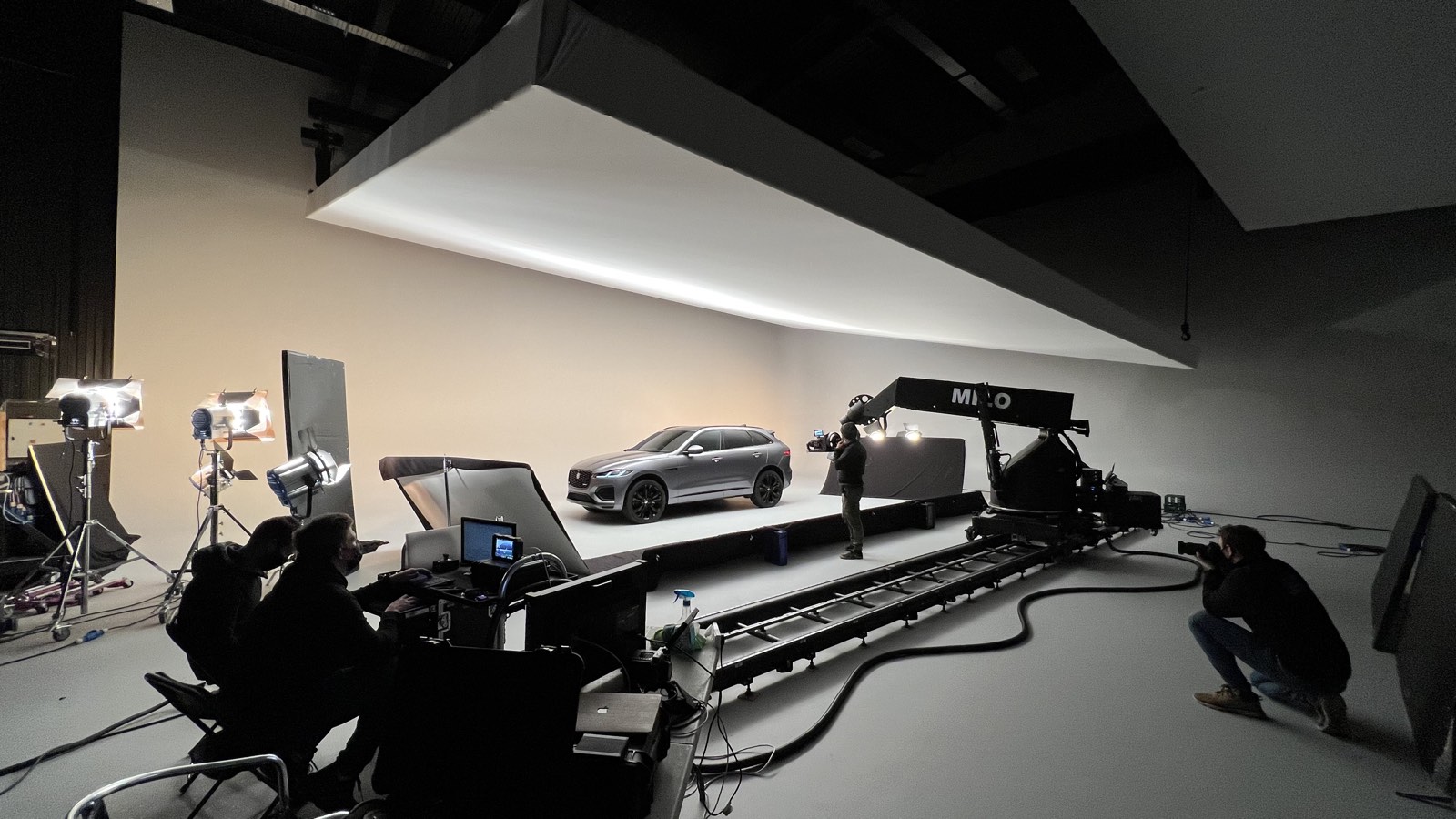 Behind the scenes photo