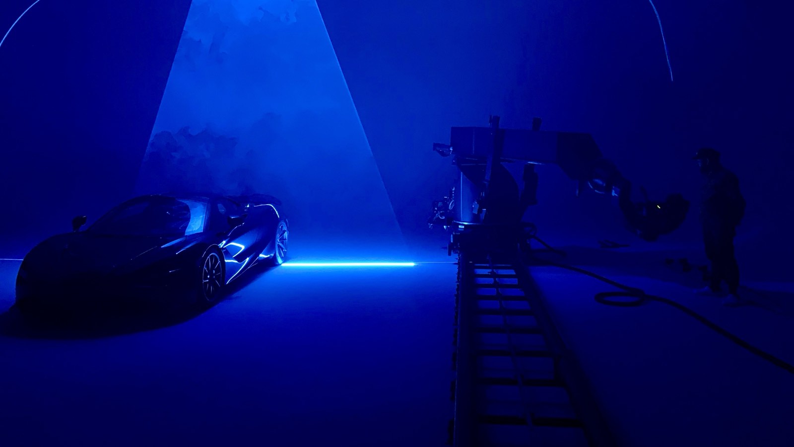 Behind the scenes photo